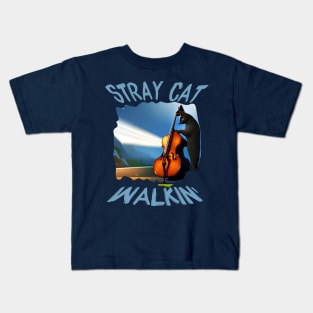 Stray Cat Walkin' Kids T-Shirt